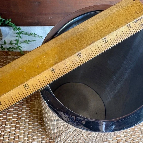 Vintage 2002 Nambe Tilt Wine Chiller 6243 Silver Alloy 7" x 4.5" - Picture 8 of 10